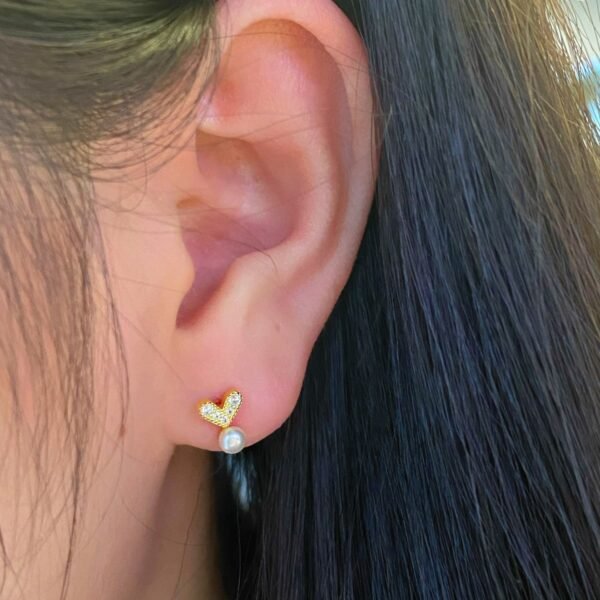 Aretes Perla Cora - Imagen 4